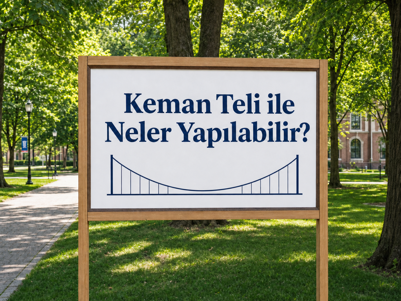 Keman teli ile çelik iskele gerilim ölçümü — Feyzi Akkaya yöntemi