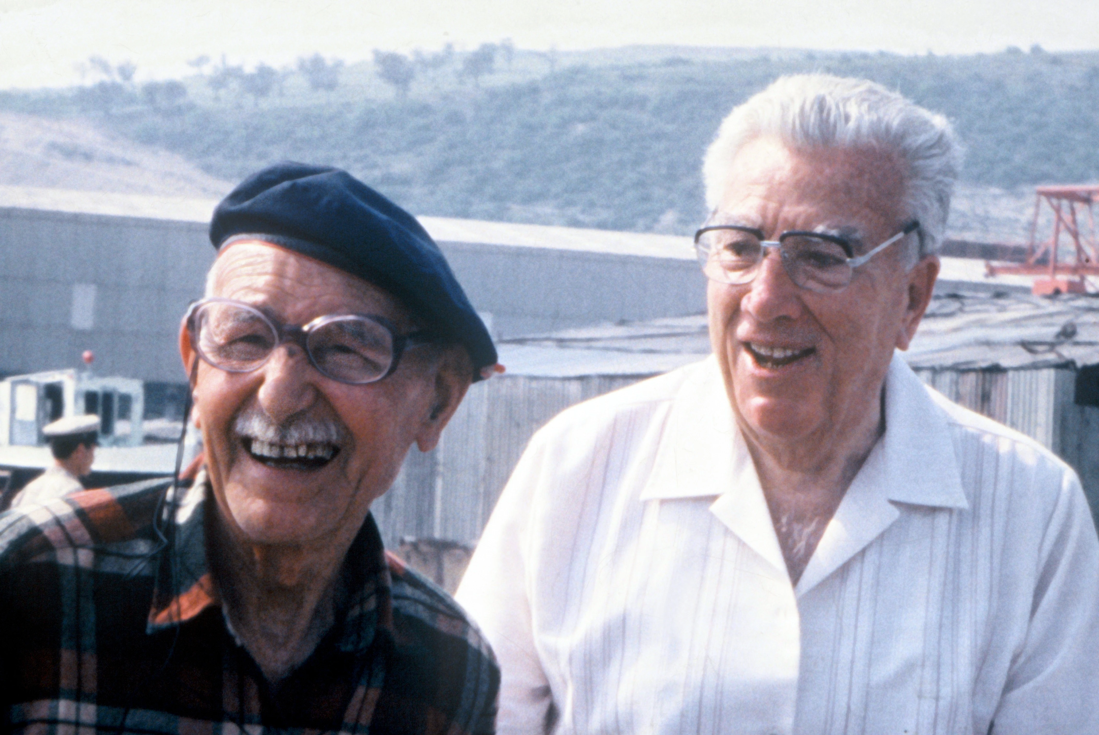 Sezai Türkeş ve Feyzi Akkaya — arşiv